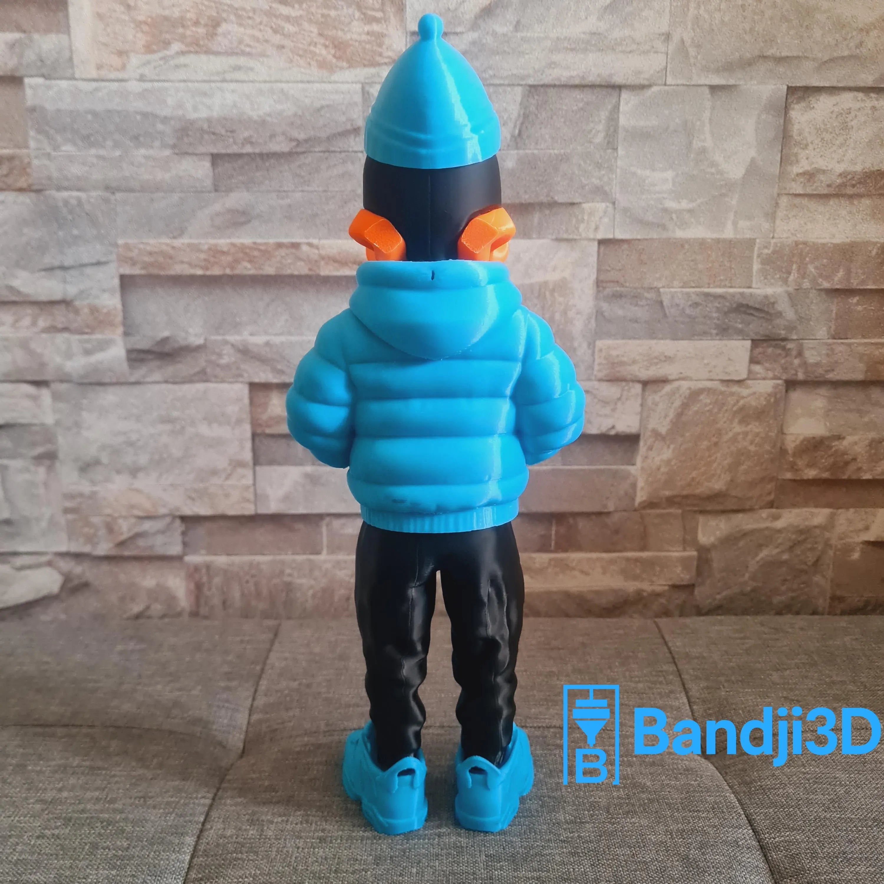 Figurine inspirée de l’univers Daffy Duck streetwear – Édition collector personnalisable – Statue déco cartoon impression 3D