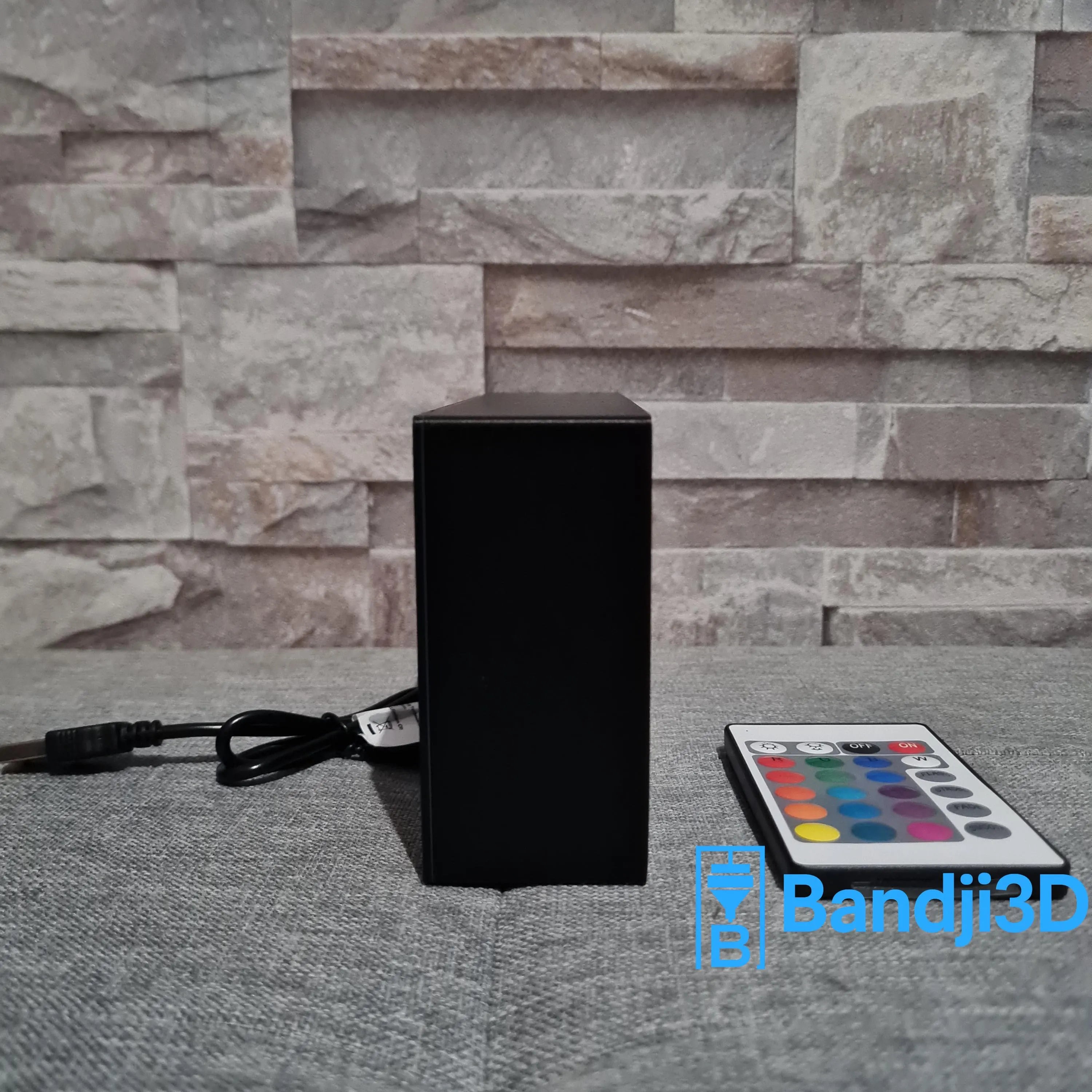 Lampe LED Portrait Dalida – Télécommande & Contrôle Smartphone – Gravure Personnalisée au Dos
