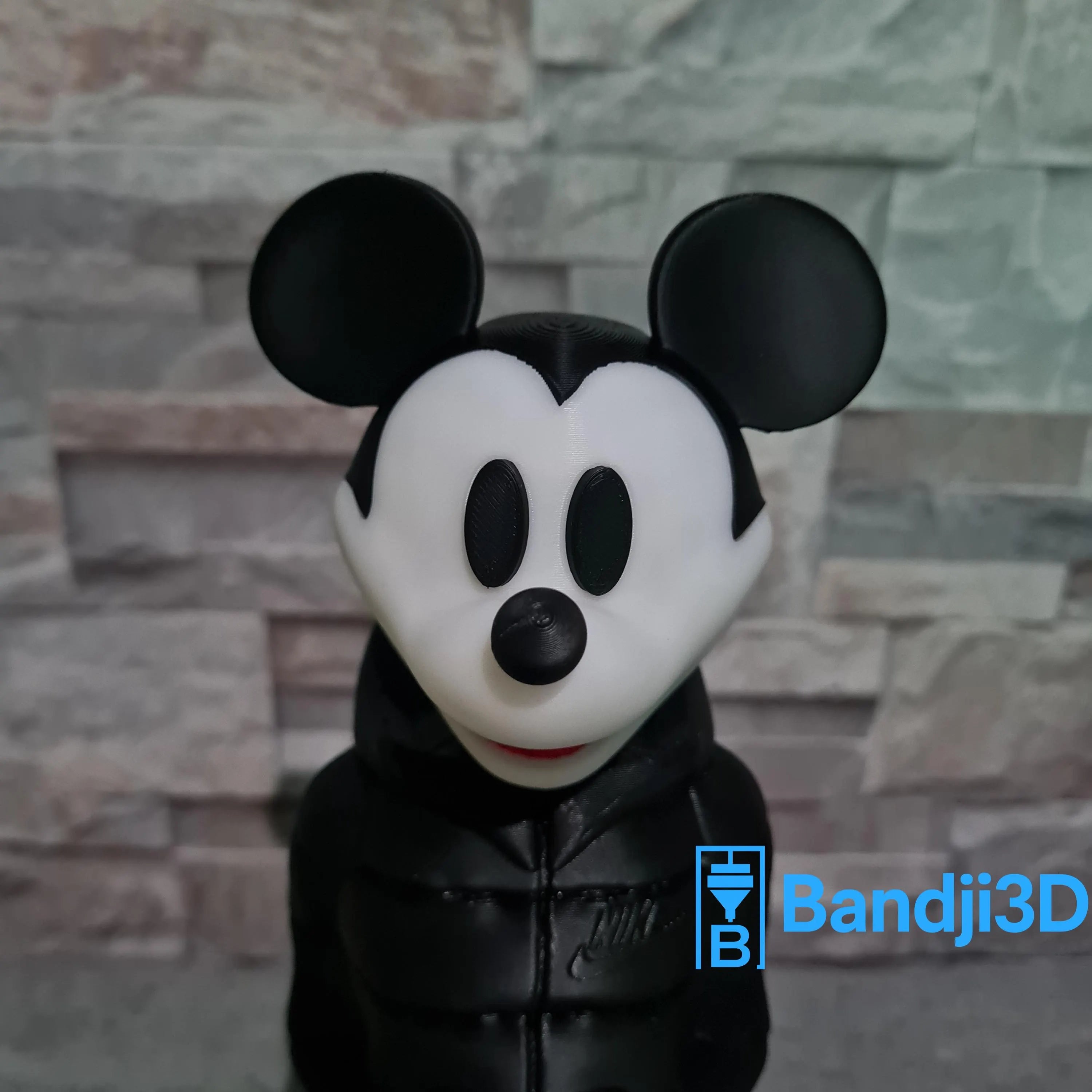 Figurine inspirée de l’univers Mickey Streetwear – Figurine imprimée en 3D, déco geek et pop culture urbaine
