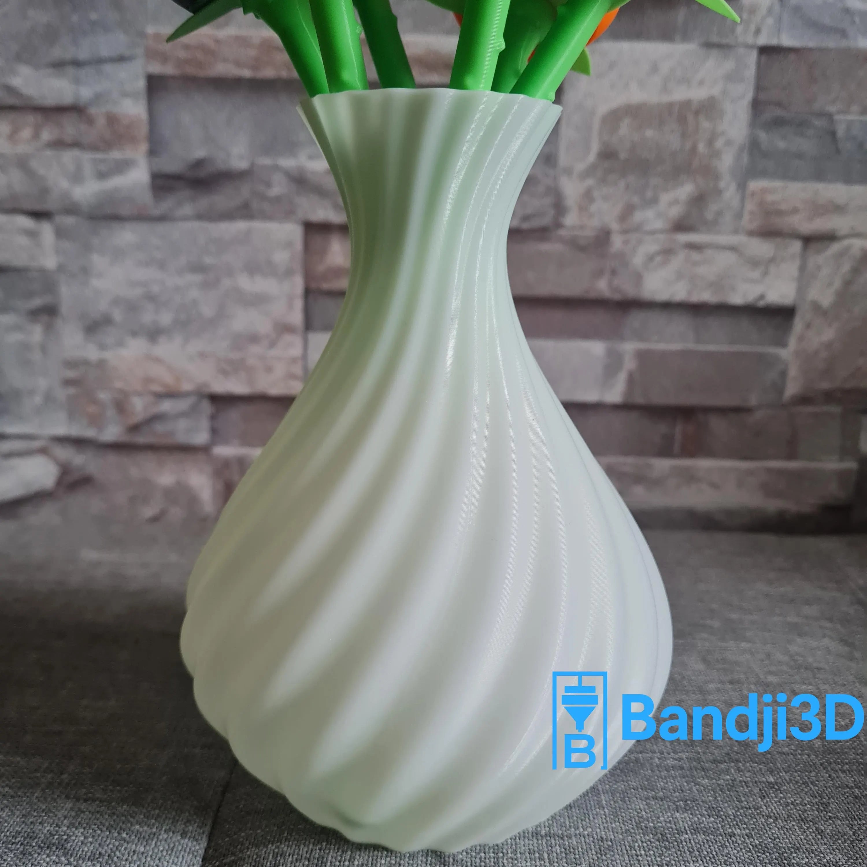 Rose en Impression 3D – À l’Unité ou en Bouquet avec Vase – Cadeau Original & Déco Durable