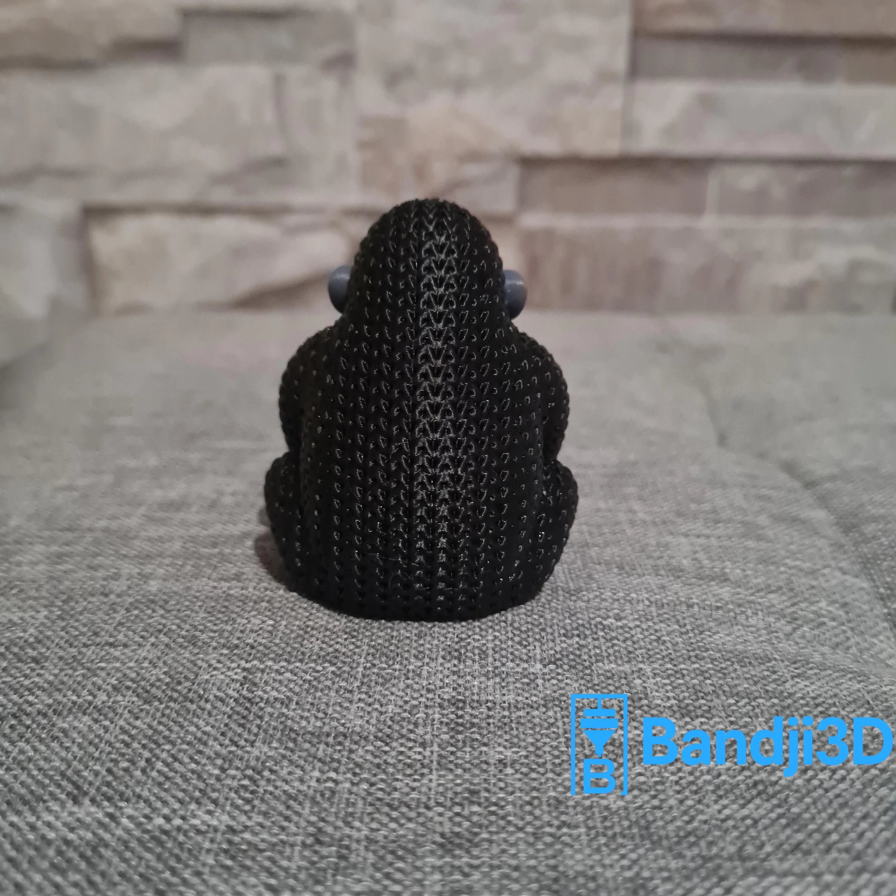 Figurine gorille tricot 3D • Statue déco moderne • Cadeau original • 3 tailles et 14 couleurs
