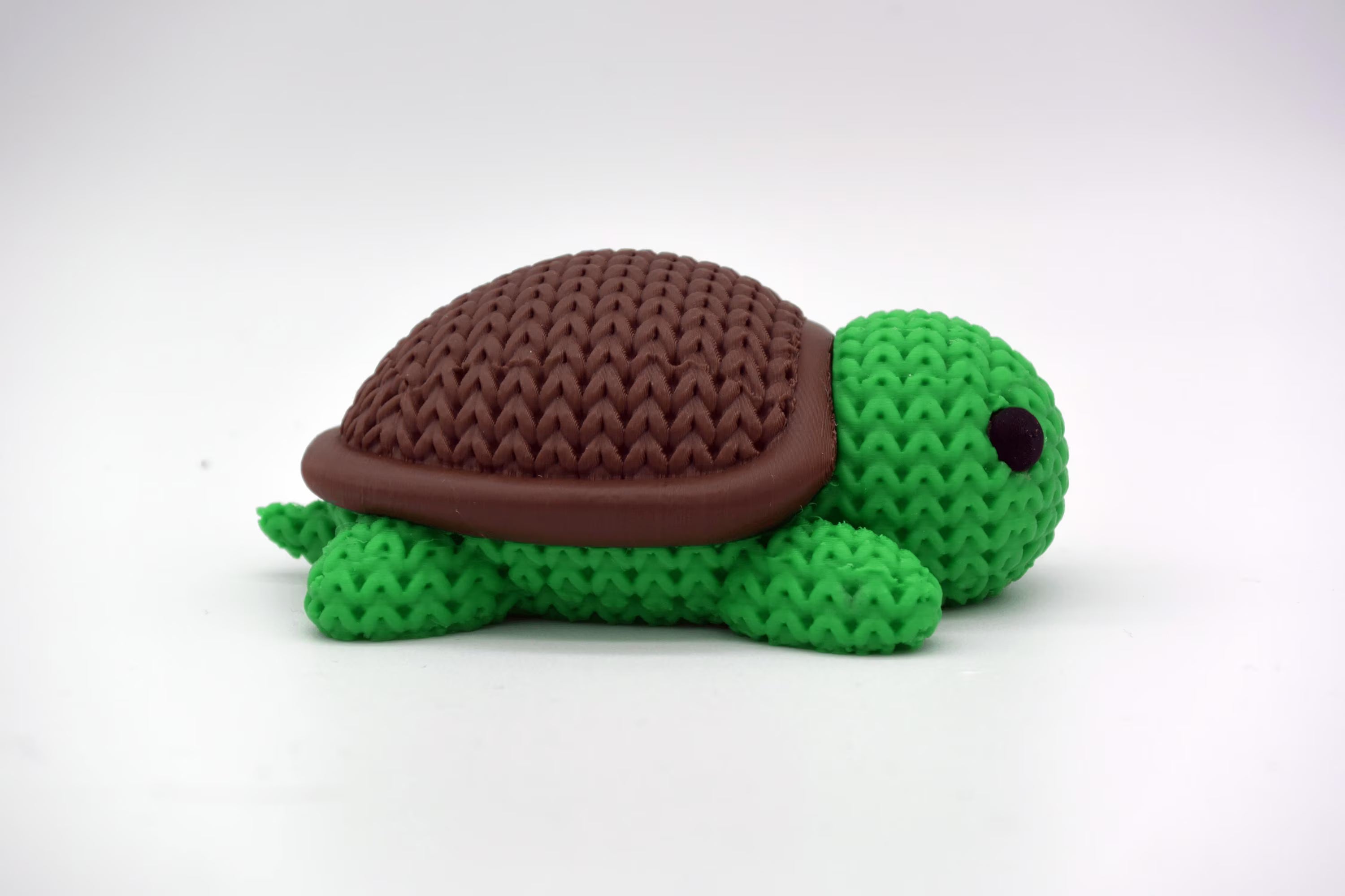 Figurine tortue tricot 3D • Sculpture artisanale • Déco marine • 3 tailles et 14 couleurs