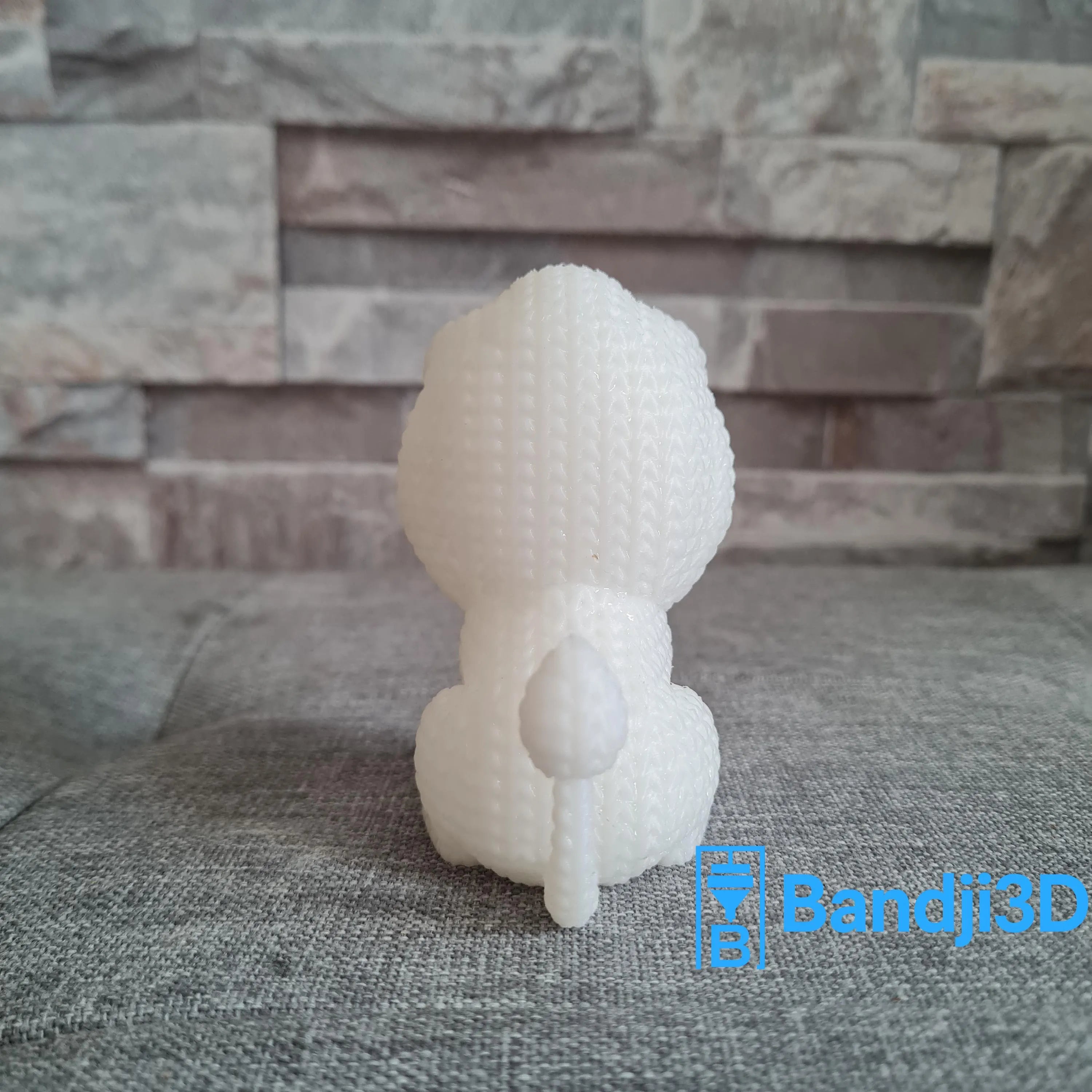 Figurine lion tricot 3D • Sculpture déco artisanale • Cadeau original • 2 tailles et 14 couleurs