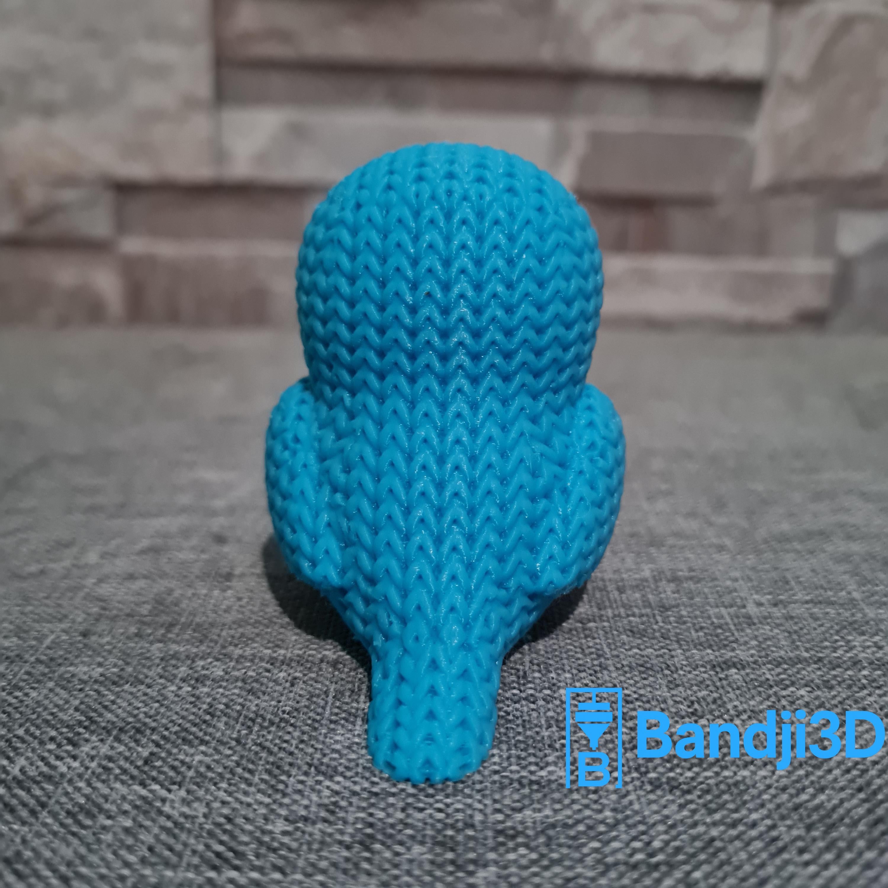 Figurine perroquet tricot 3D • Sculpture artisanale • Déco exotique • 3 tailles et 14 couleurs
