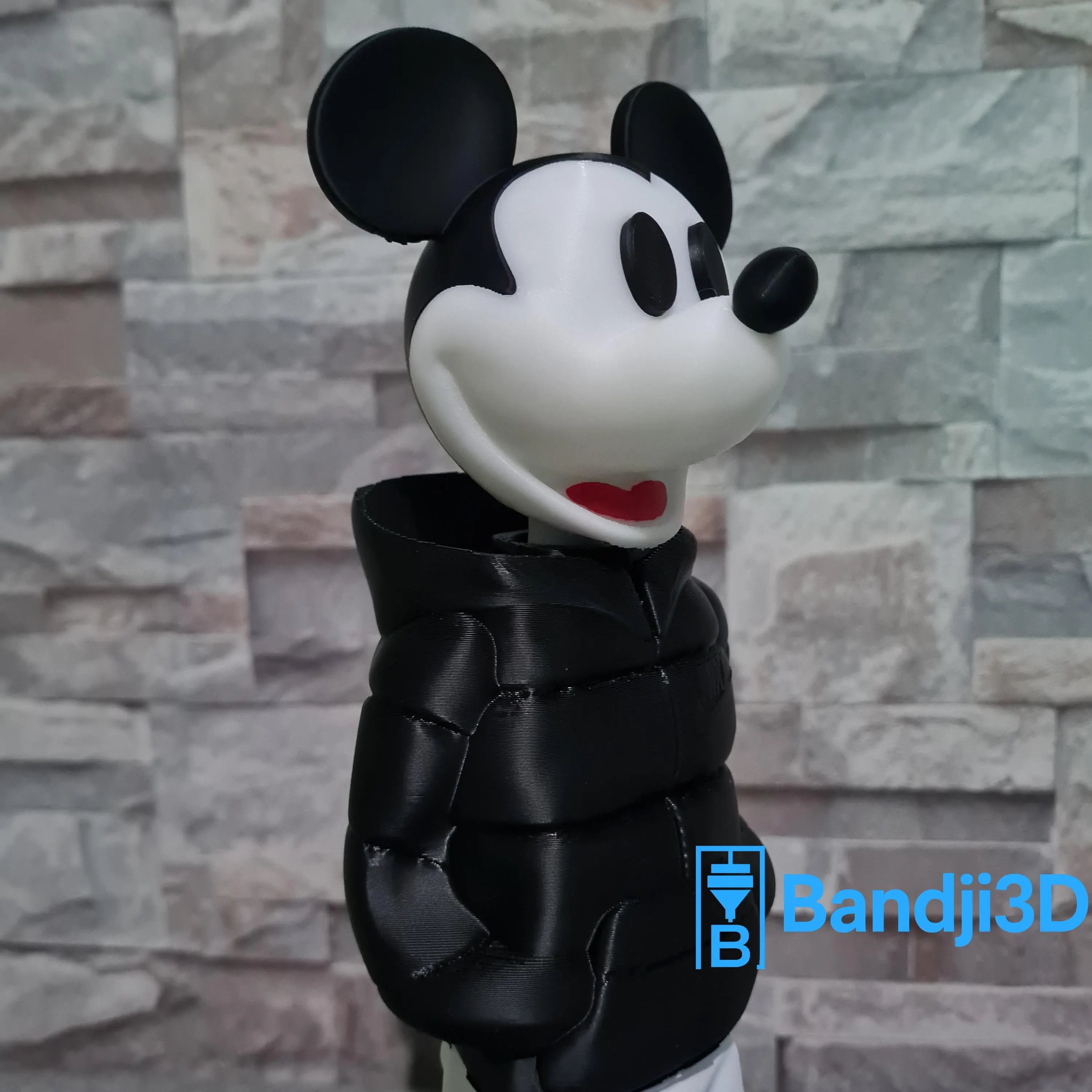 Figurine inspirée de l’univers Mickey Streetwear – Figurine imprimée en 3D, déco geek et pop culture urbaine