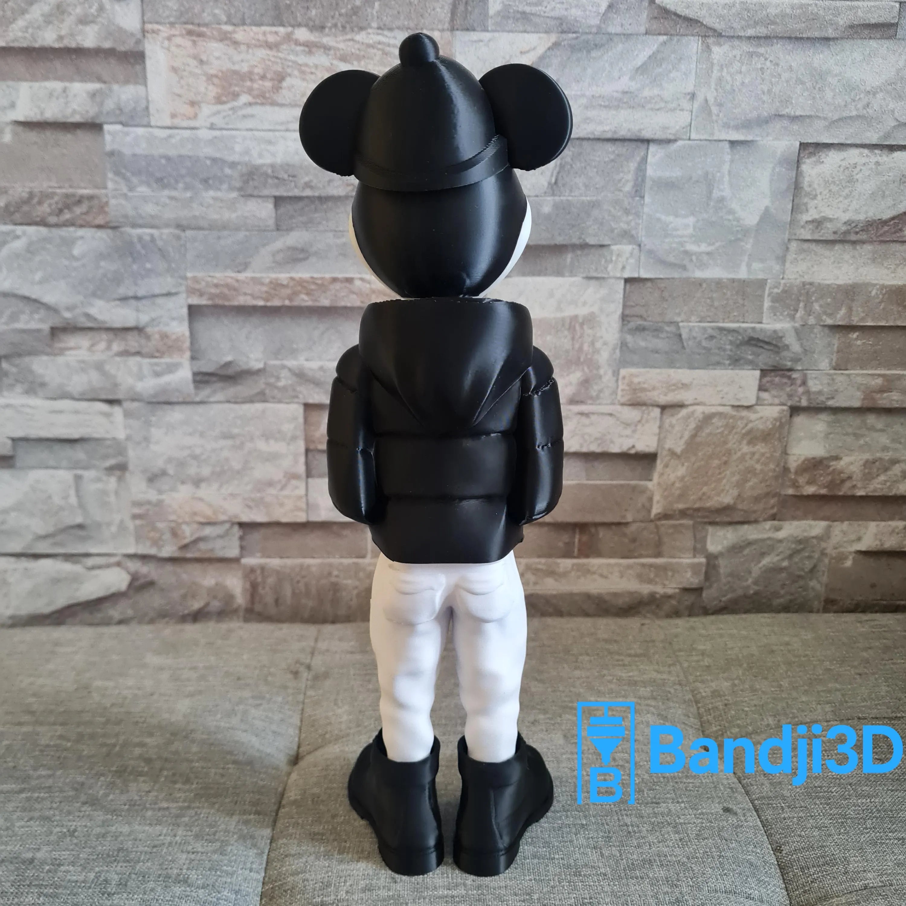 Figurine inspirée de l’univers Mickey Streetwear – Figurine imprimée en 3D, déco geek et pop culture urbaine