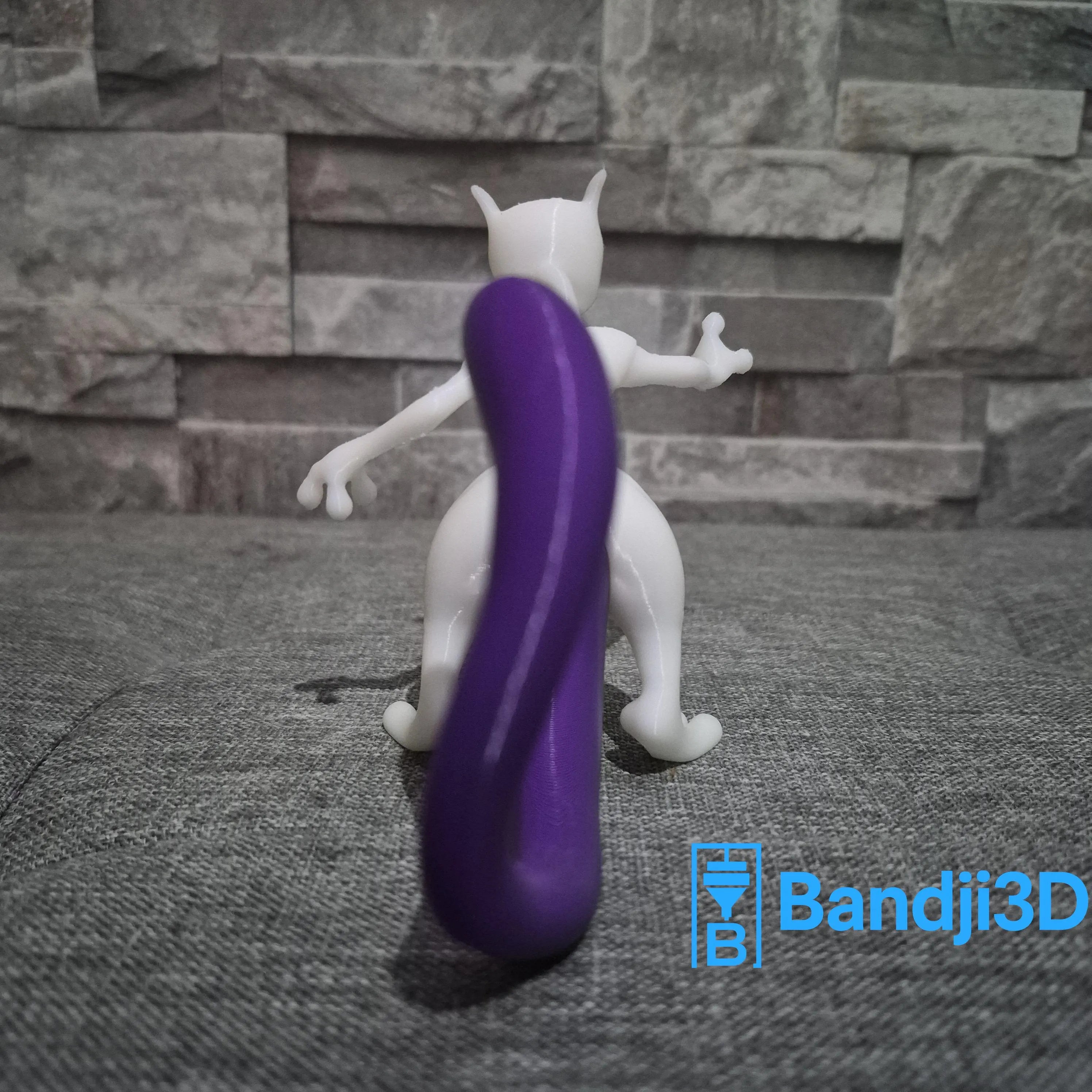 Figurine inspirée de Mewtwo – Impression 3D personnalisée