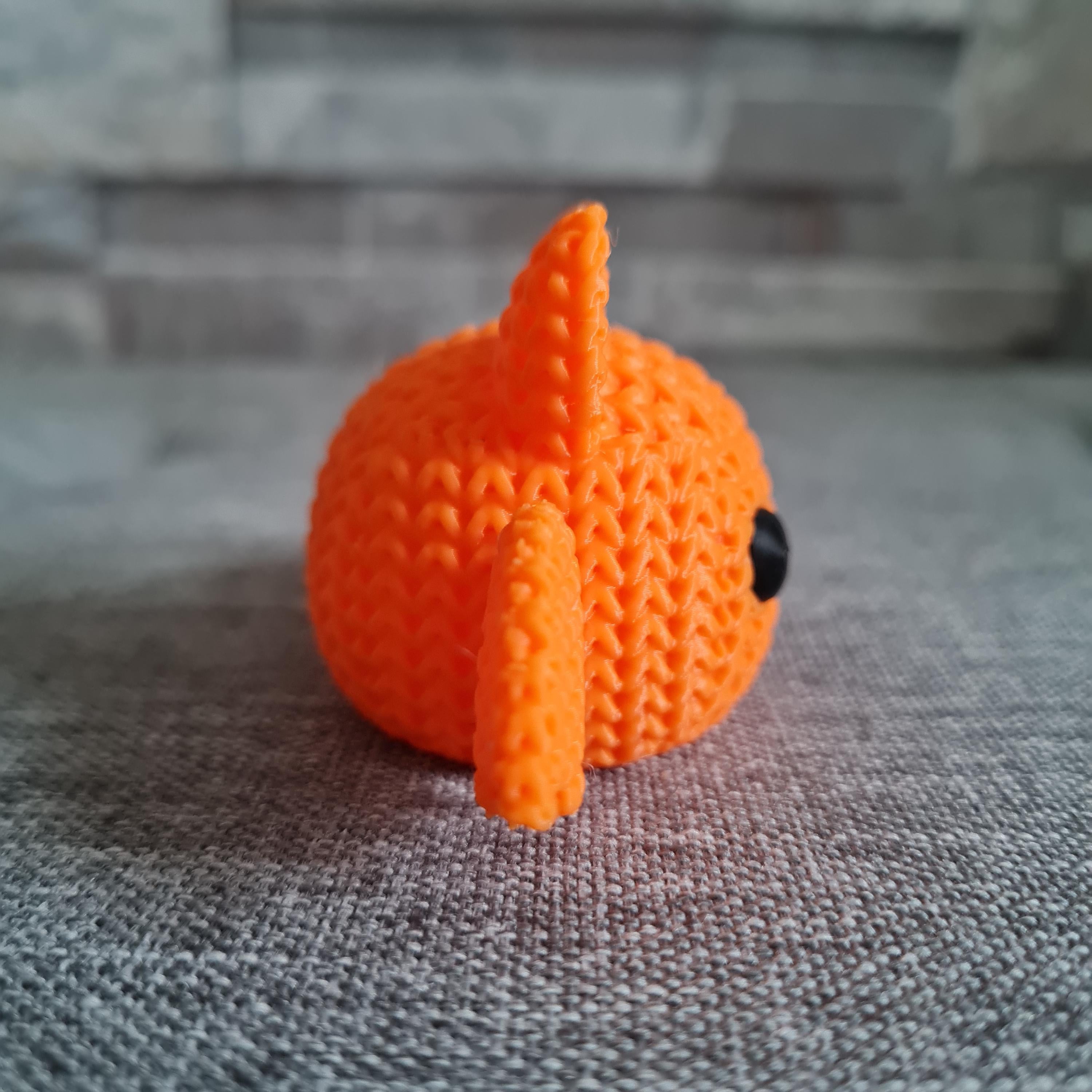 Chauve-souris Halloween – Figurine tricotée en 3D – Déco automne cosy