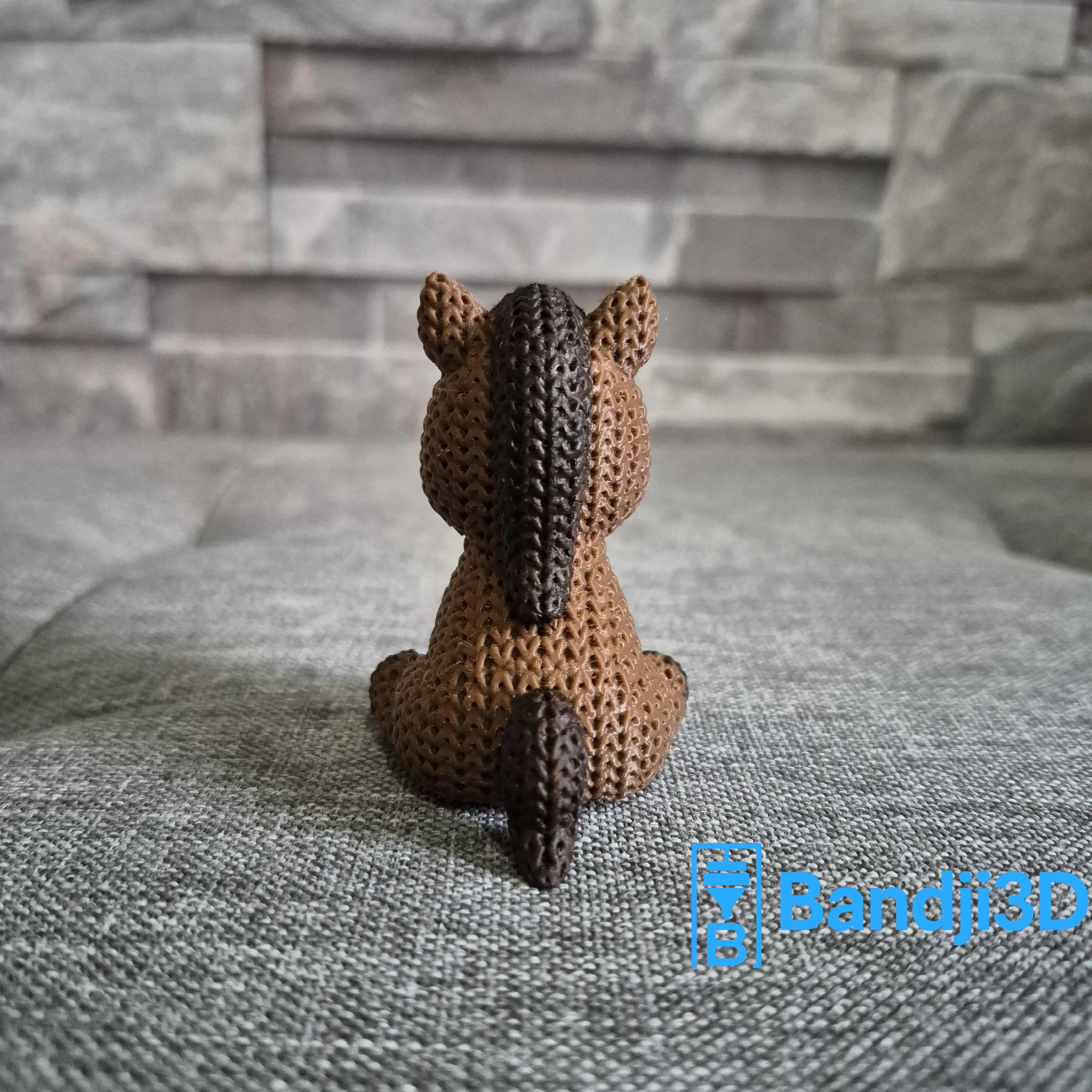 Figurine cheval tricot 3D • Statue déco artisanale • Cadeau original • 2 tailles et 14 couleurs