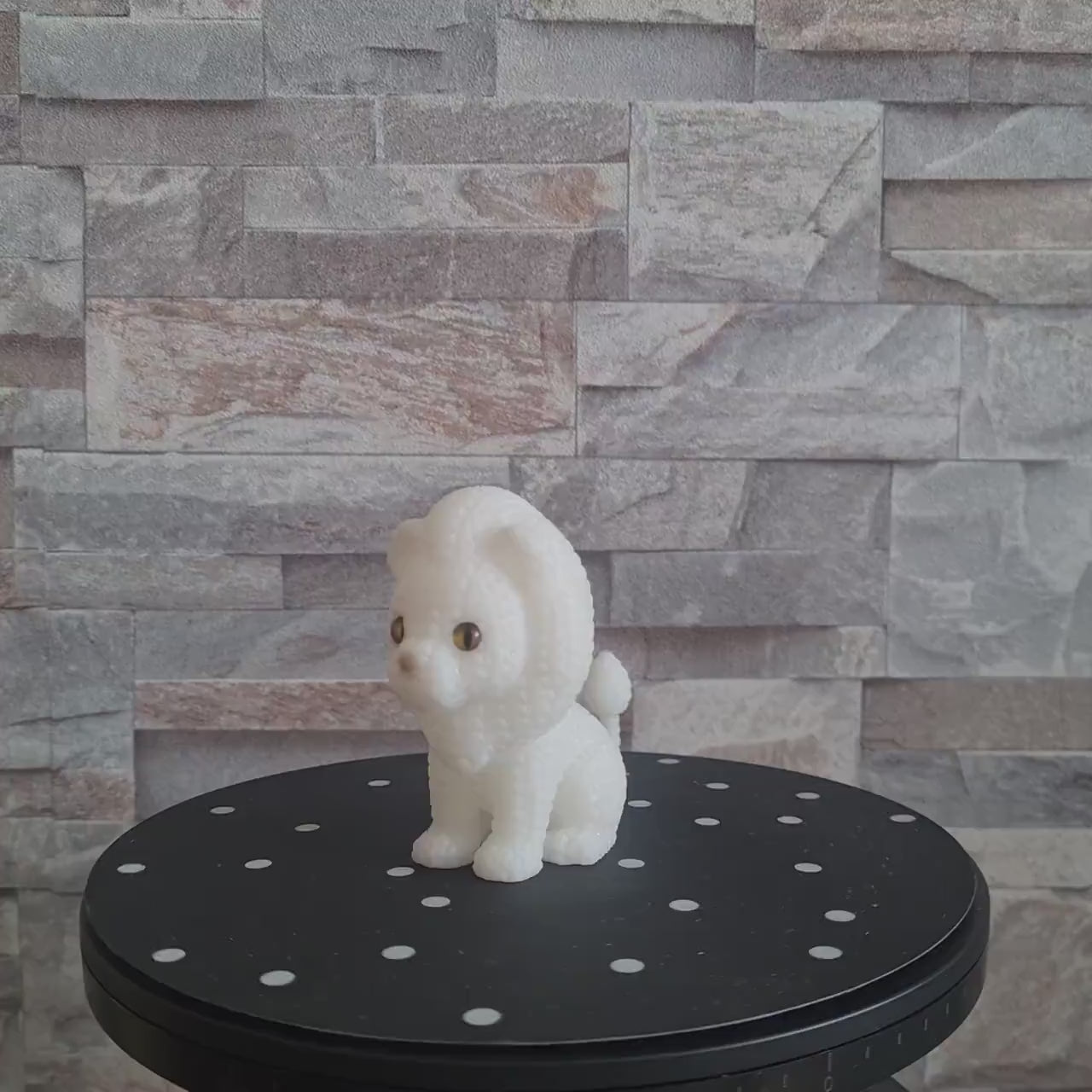 Figurine lion tricot 3D • Sculpture déco artisanale • Cadeau original • 2 tailles et 14 couleurs