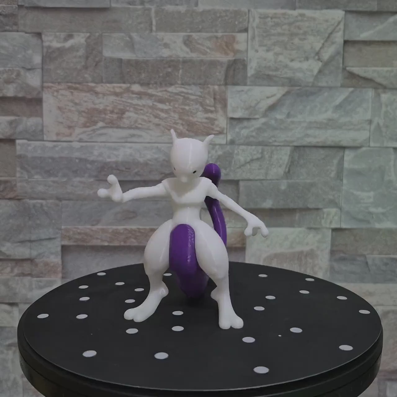Figurine inspirée de Mewtwo – Impression 3D personnalisée