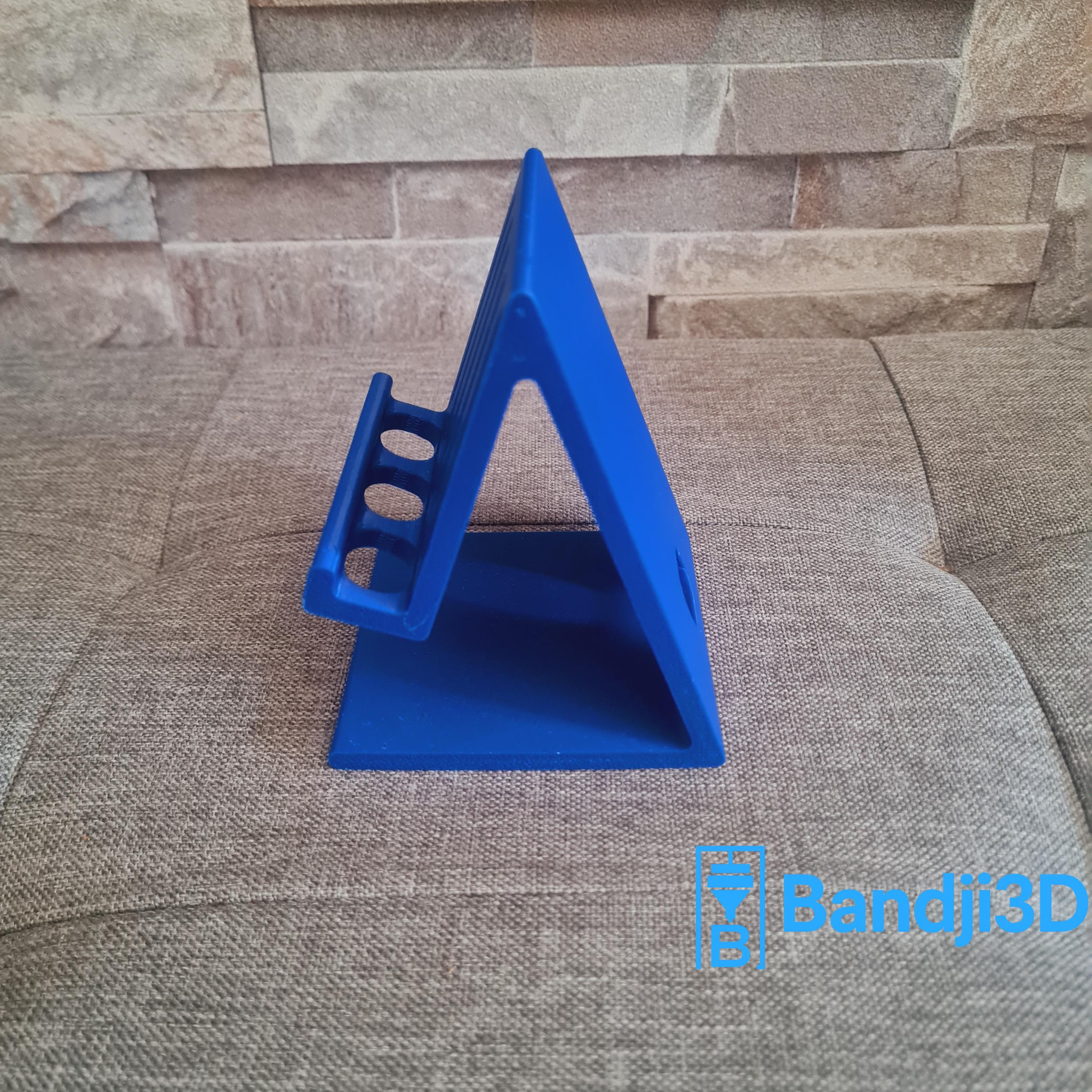 Support smartphone et tablette 3D – Porte-appareil universel – Design minimaliste moderne