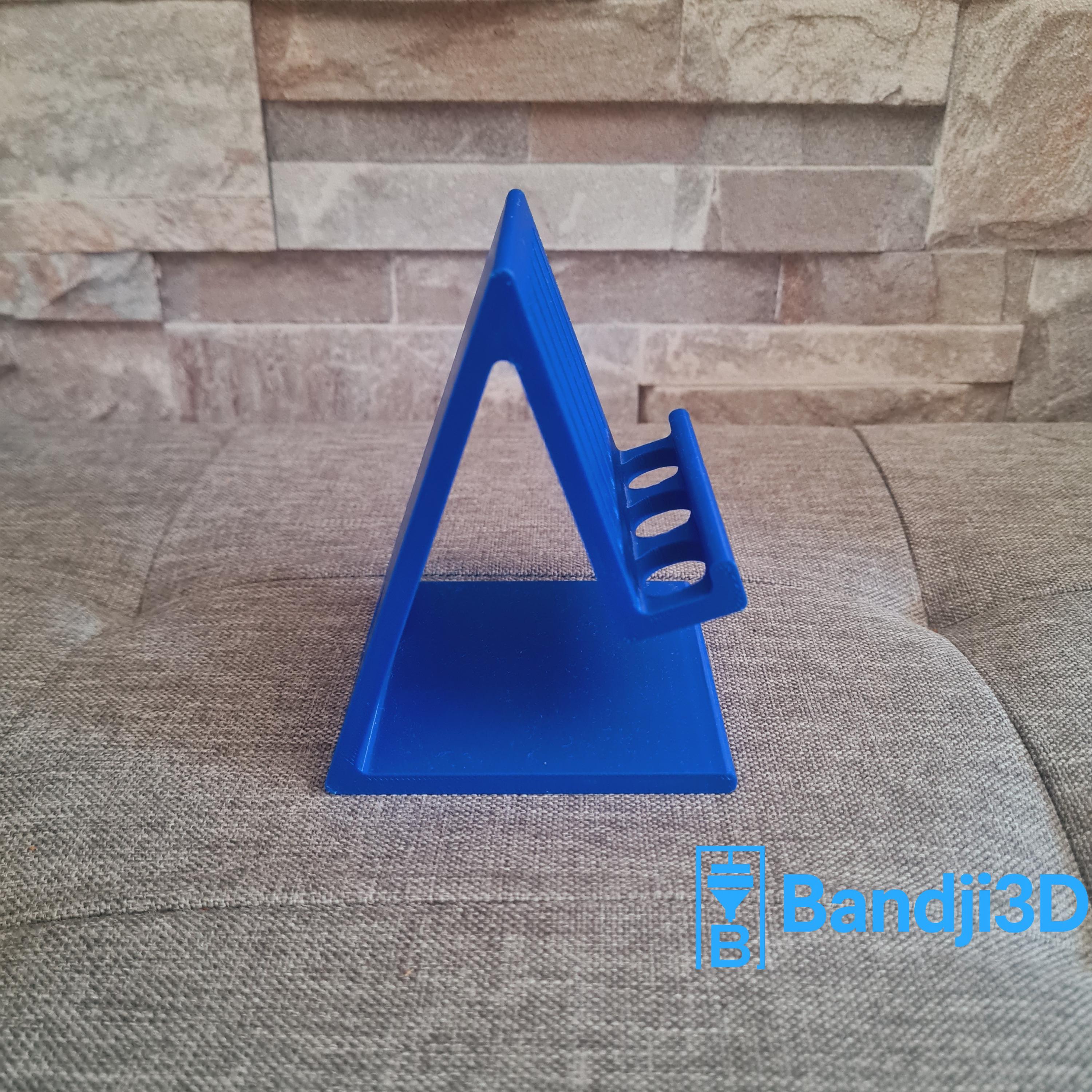 Support smartphone et tablette 3D – Porte-appareil universel – Design minimaliste moderne