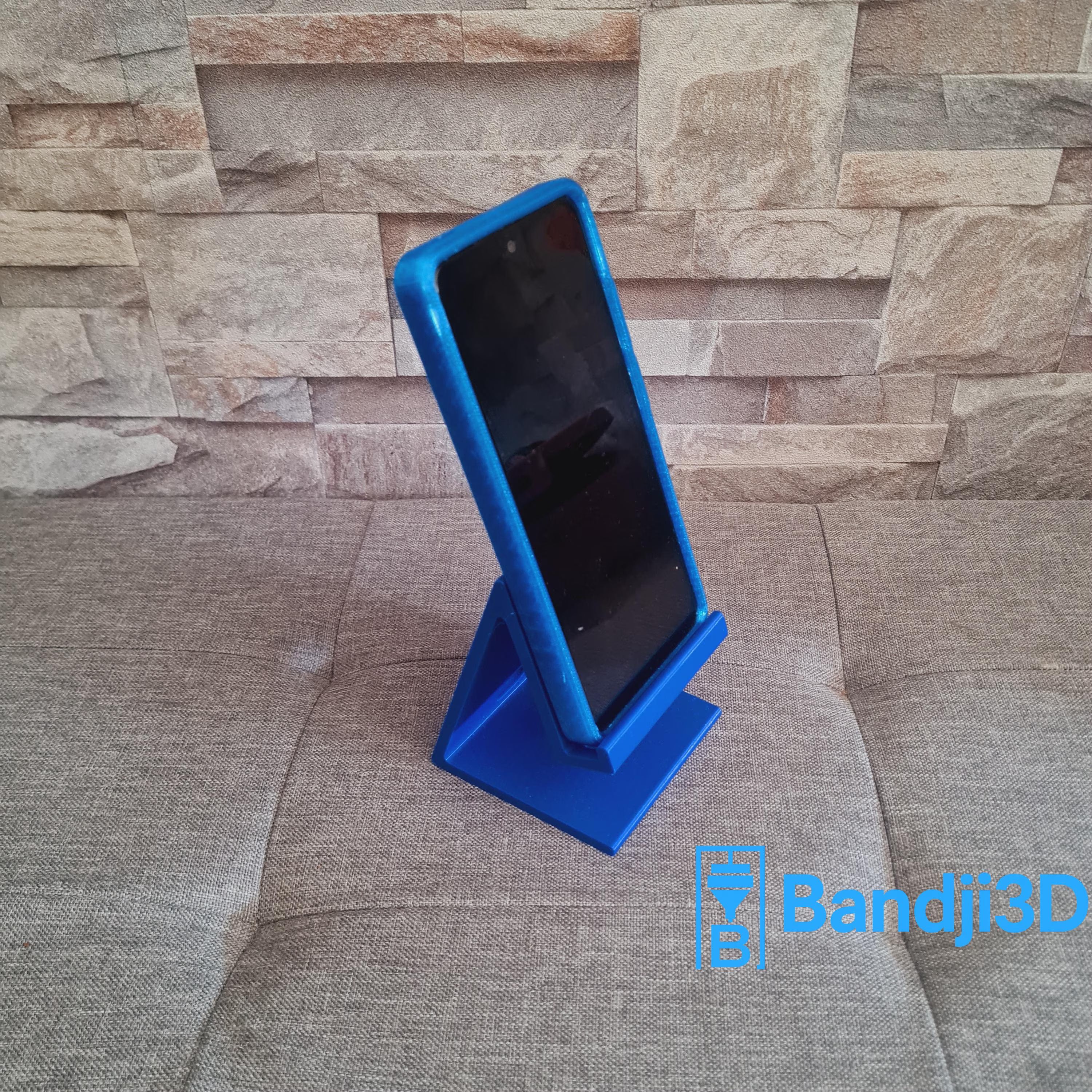Support smartphone et tablette 3D – Porte-appareil universel – Design minimaliste moderne