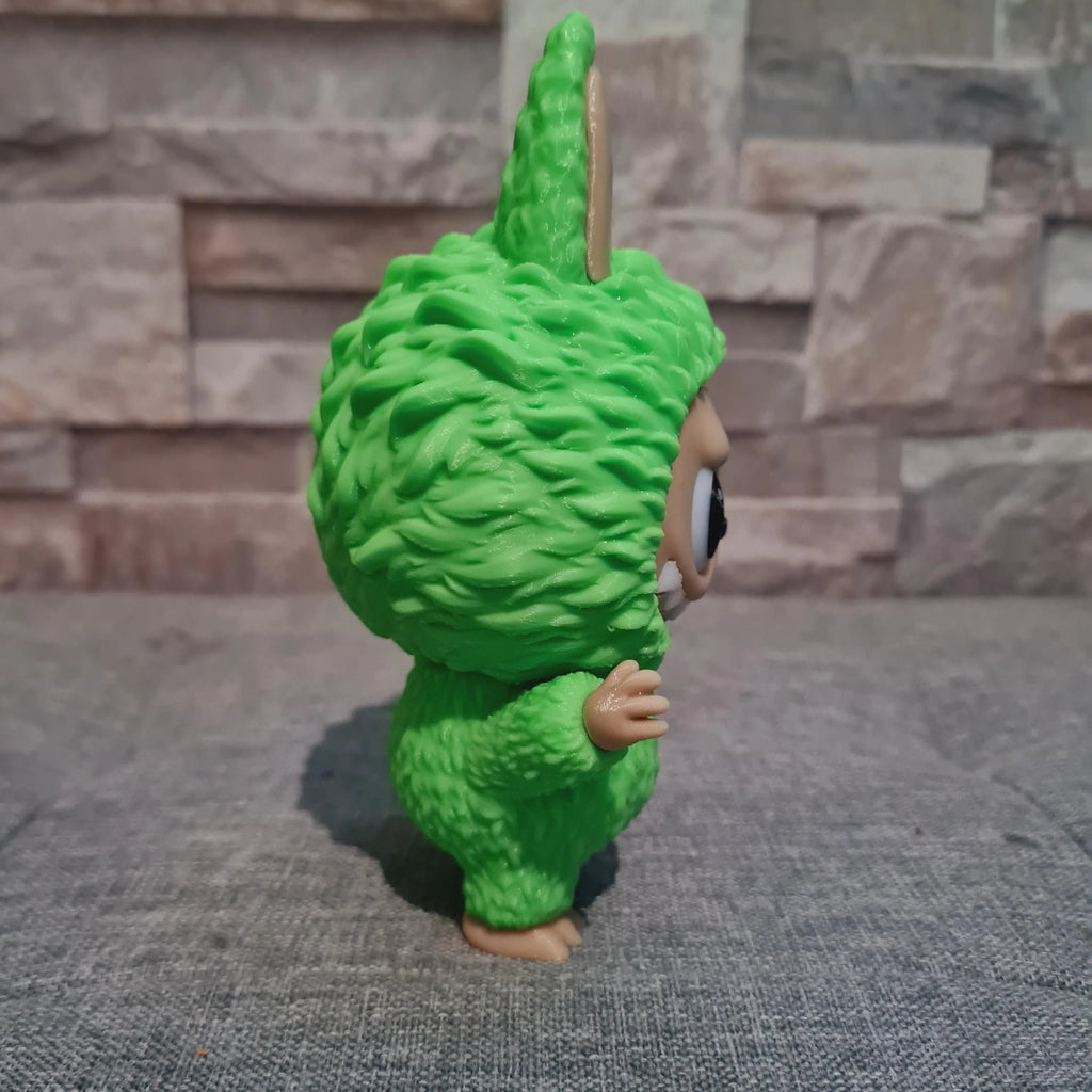 Figurine inspirée de l’univers Labubu 15 cm – Yeux Amovibles – Impression 3D – Couleurs Personnalisables – Objet de Collection