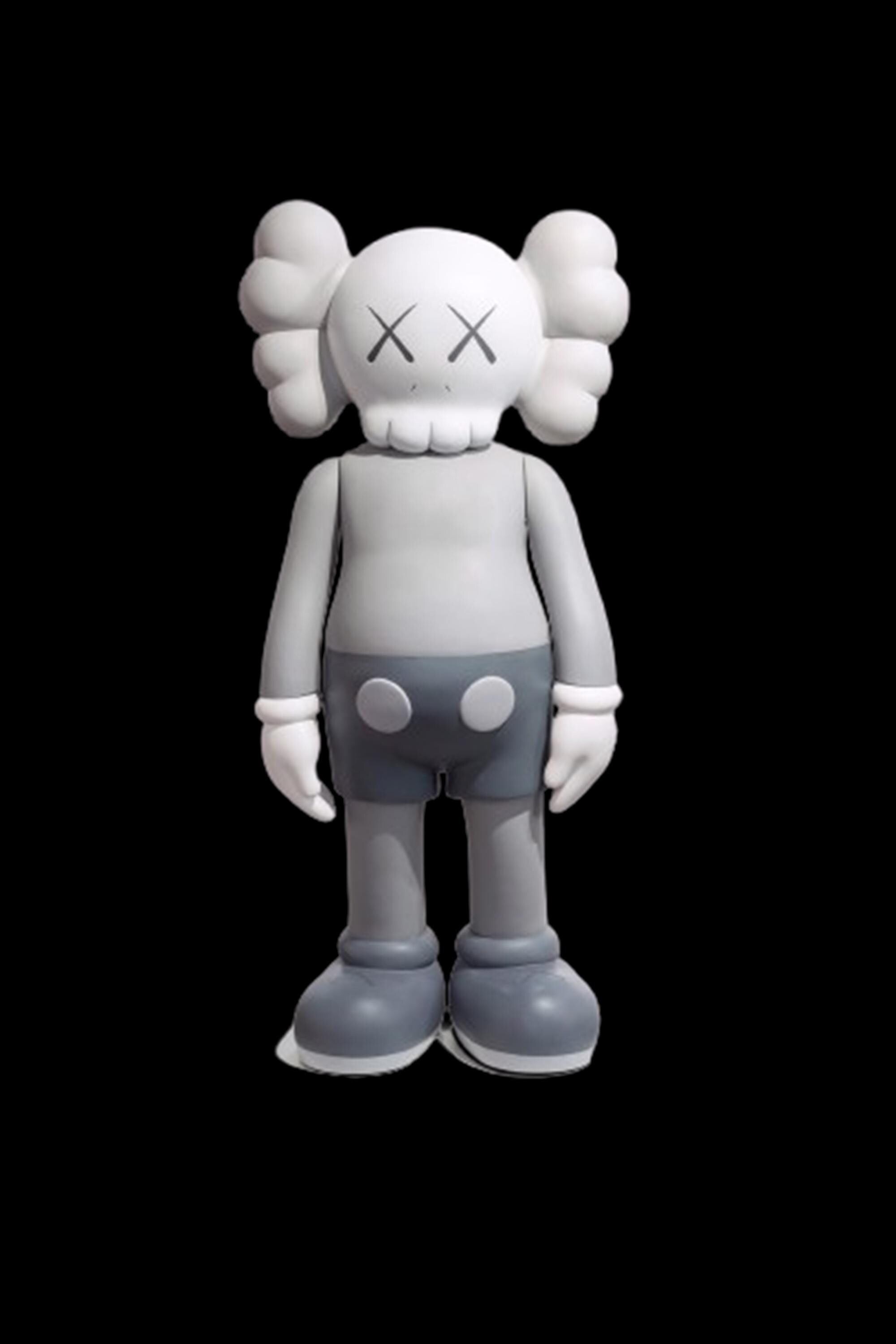 Sculpture inspirée de l’univers KAWS Grandeur Nature – Statue Pop Art 1m20 – Décoration Design Contemporaine