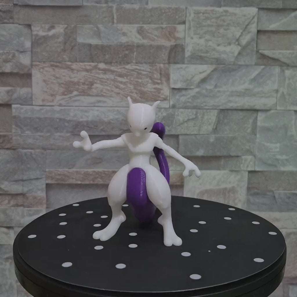 Figurine inspirée de Mewtwo – Impression 3D personnalisée