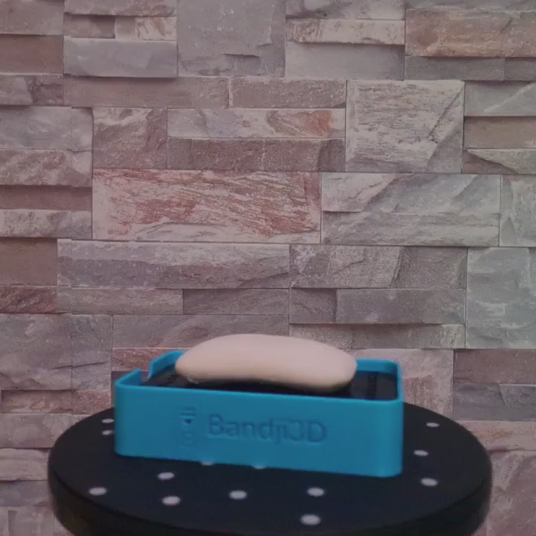 Porte-savon imprimé 3D – Égouttage rapide – Design moderne salle de bain – Accessoire zéro déchet