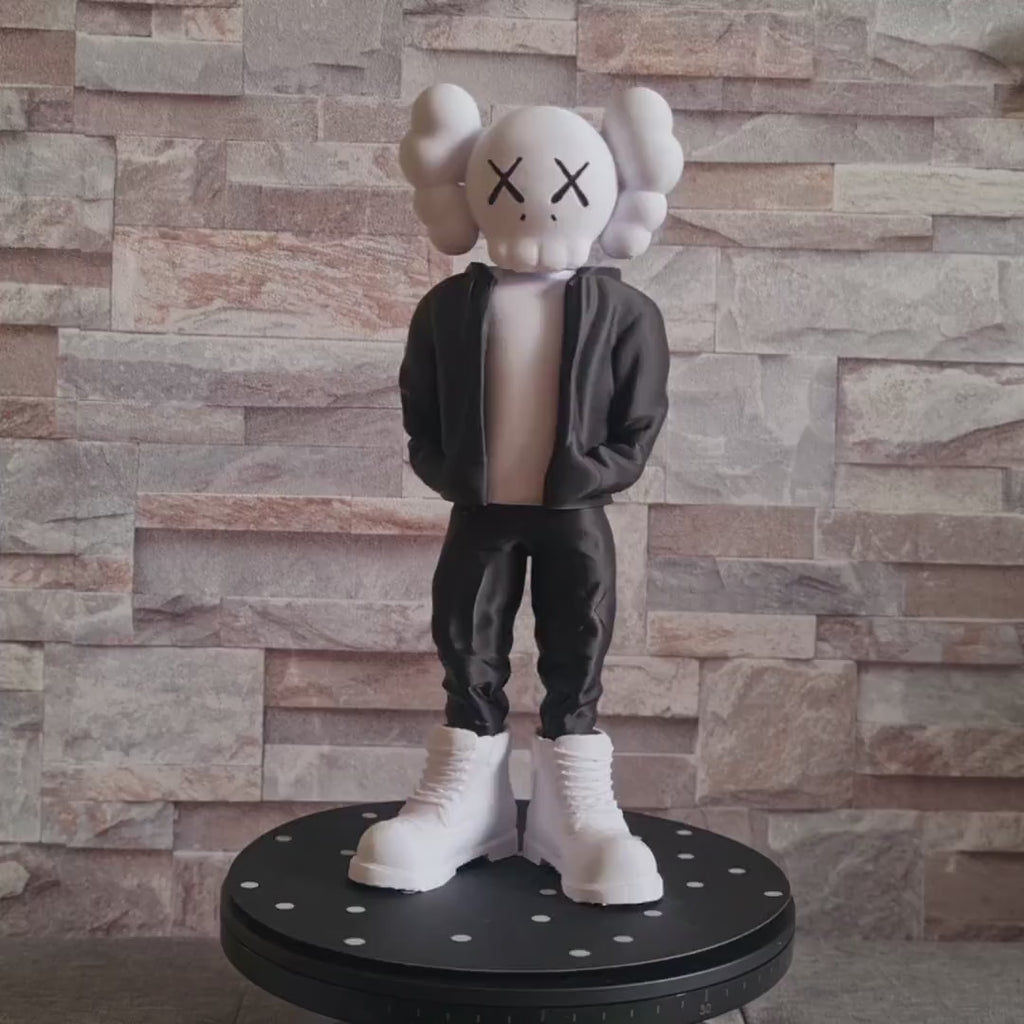 Sculpture inspirée de l’univers KAWS – Art déco moderne – Figurine collector – Décoration chic pour maison & bureau – Cadeau idéal